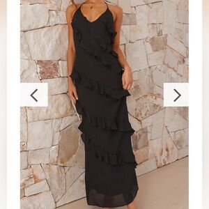 Elegant Black Maxi Dress
